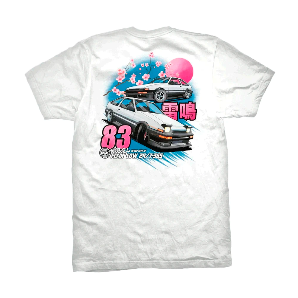 Camiseta DGK Akina Pass Branco