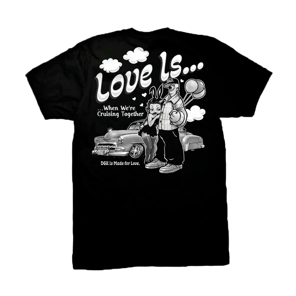 Camiseta DGK Love Is... Preto