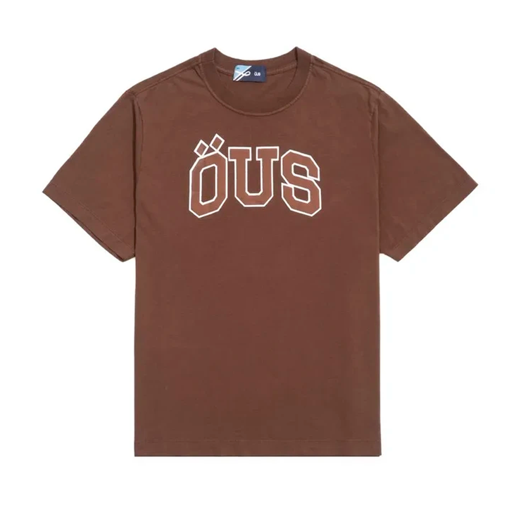 Camiseta Ous Colegial Chocolate