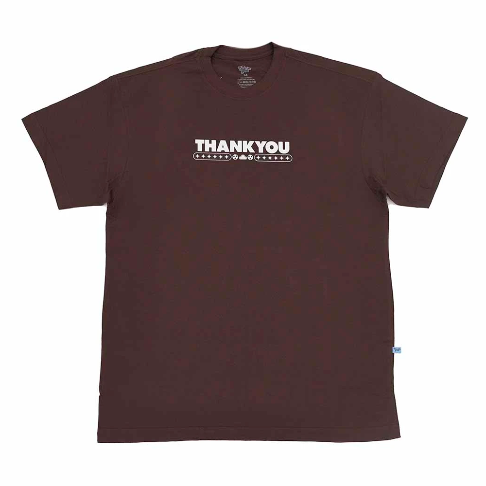 Camiseta Thank You Slick Brown