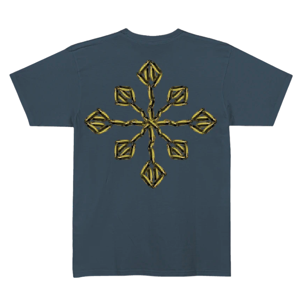 Camiseta Disorder Peace Washed Blue