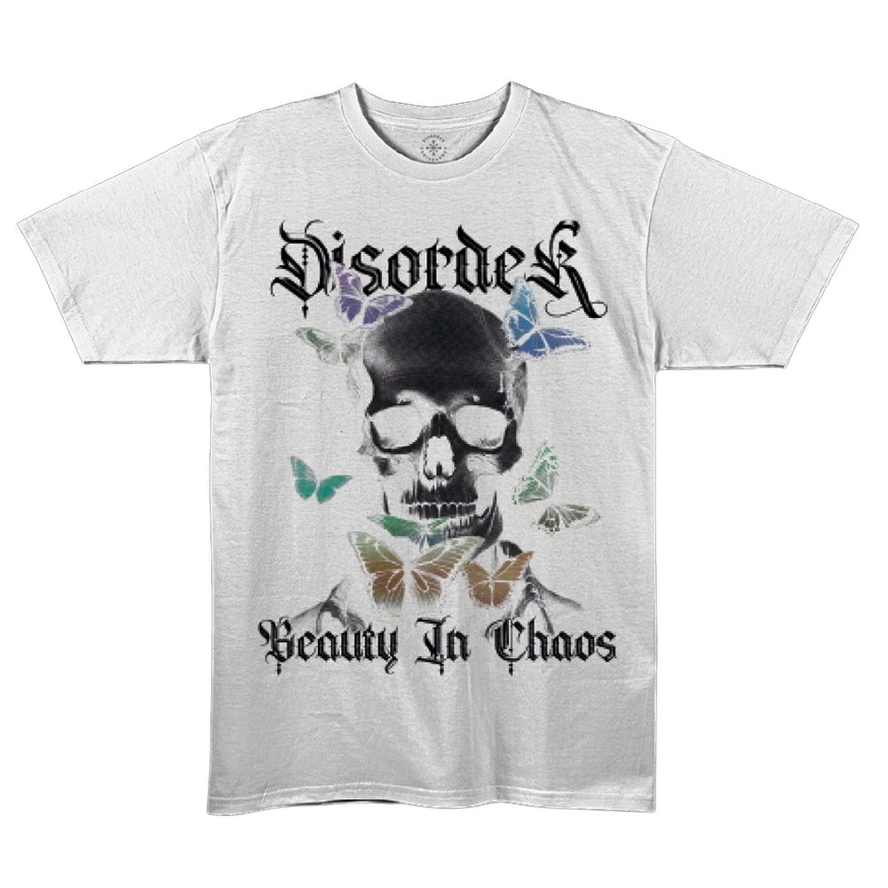 Camiseta Disorder Bic White