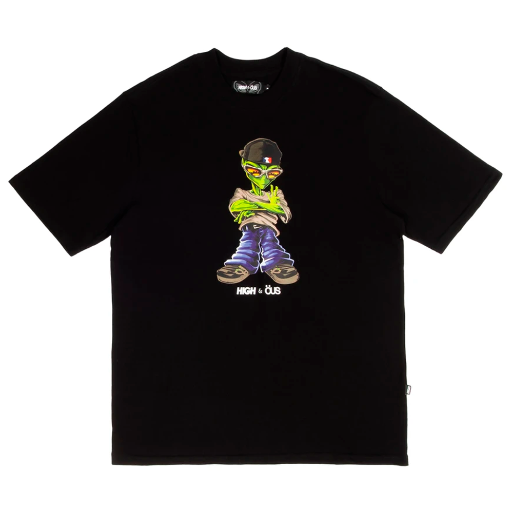 Camiseta High x Ous Alien Black