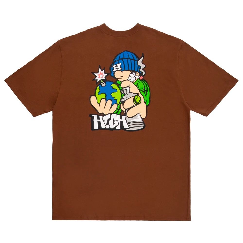 Camiseta High Rebel Brown