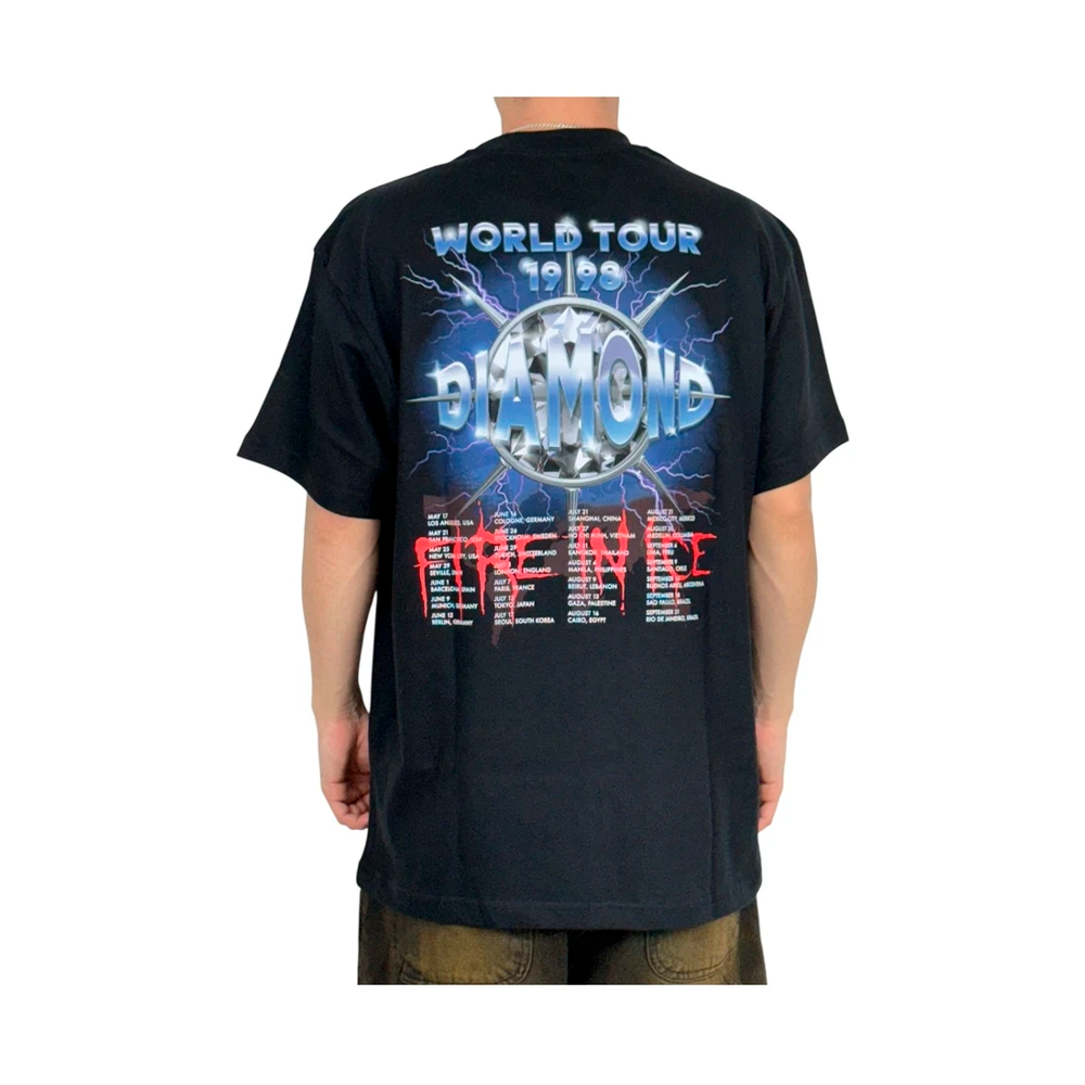 Camiseta Diamond Fire In Ice Black