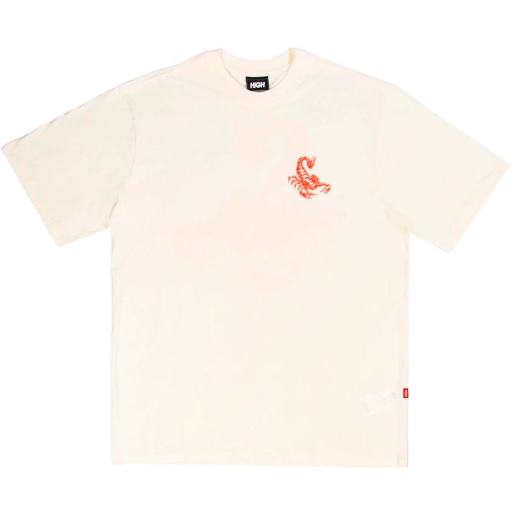 Camiseta High Scorpion White/Red