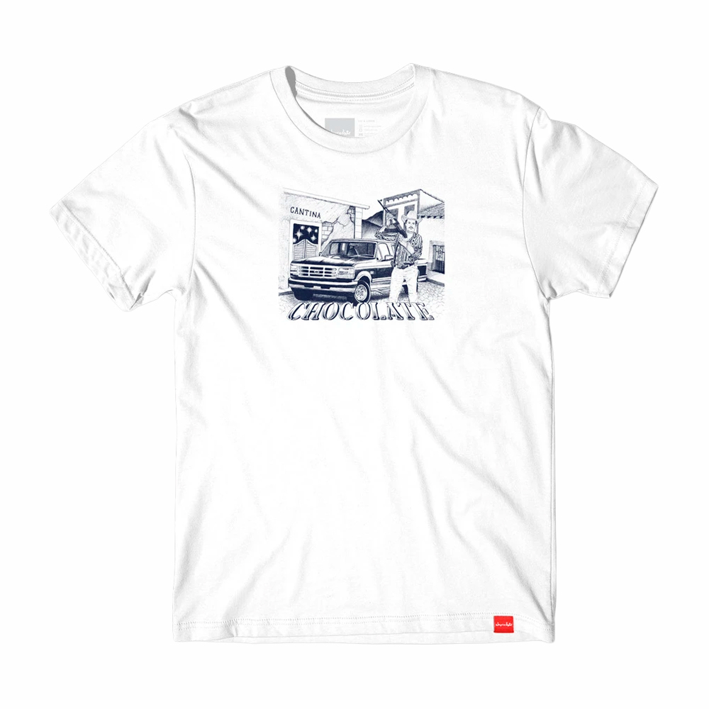 Camiseta Chocolate Cantina Branco