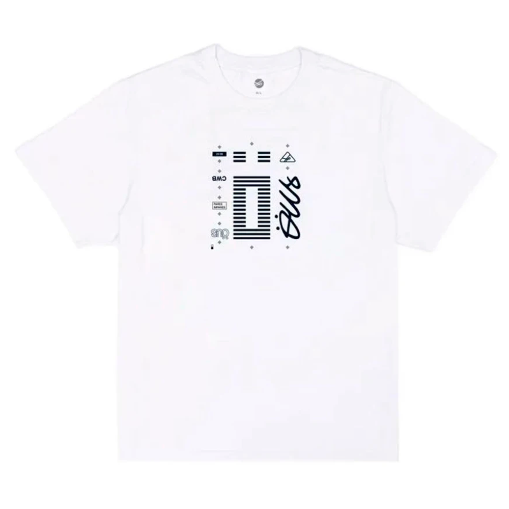 Camiseta Ous Silk Screen Branco