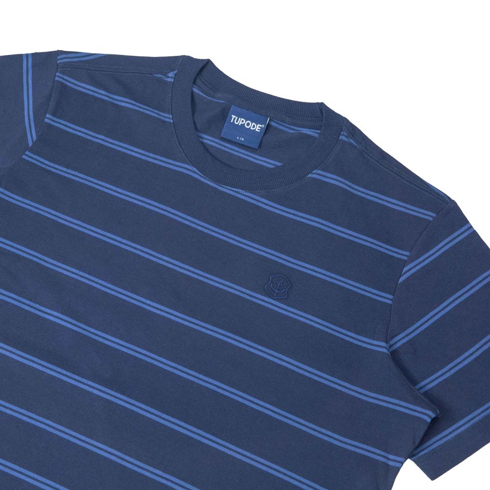 Camiseta Tupode Listrada Anc Marinho
