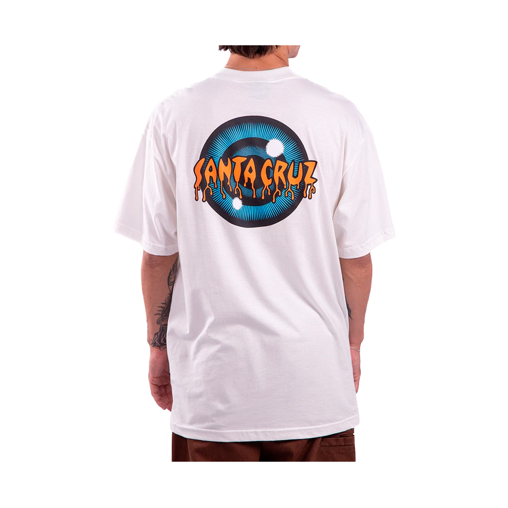 Camiseta Santa Cruz Roskopp Iris Off White