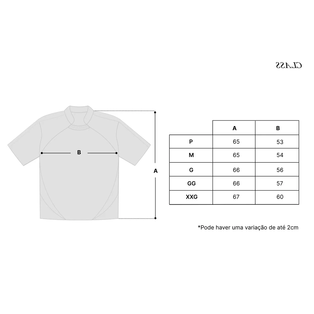 Camiseta Class Jersey Pipa Black