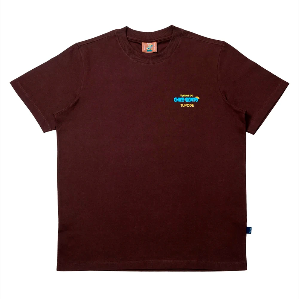 Camiseta Tupode Chico Bento Erva Marrom