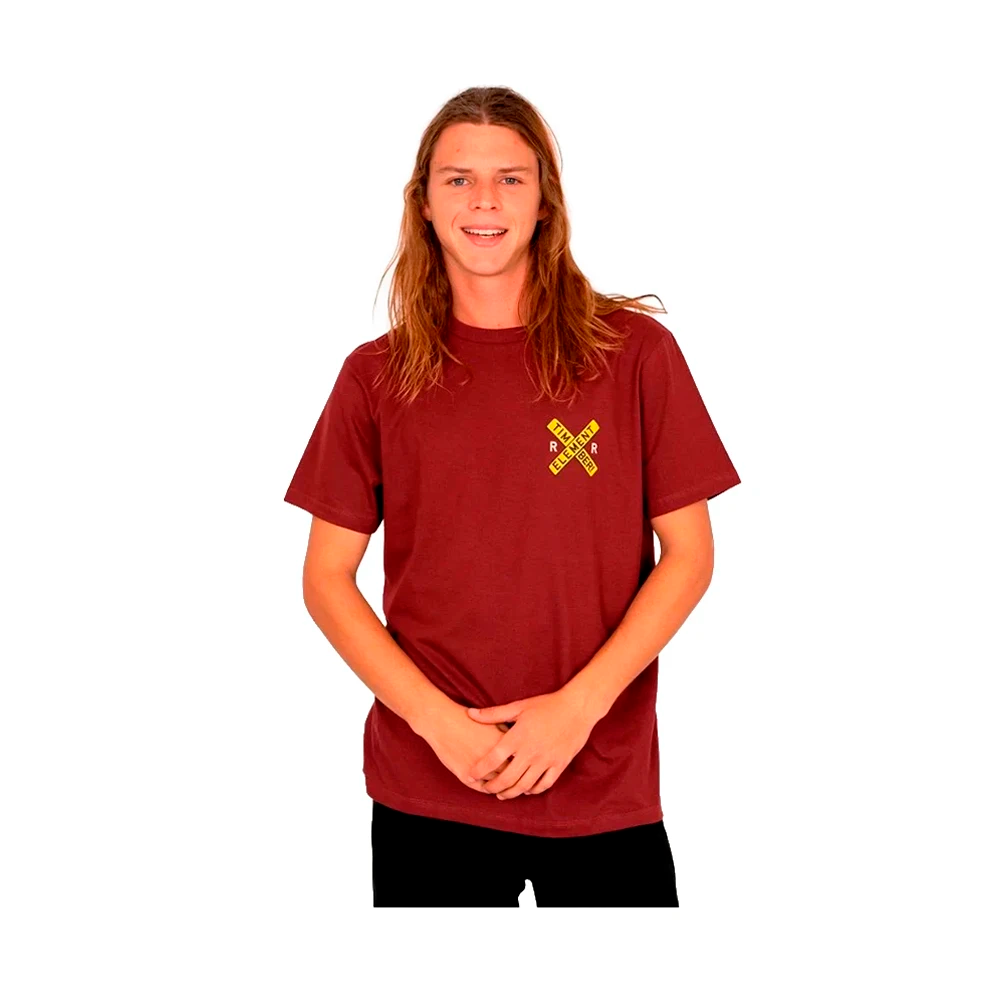 Camiseta Element Timber Signs Vinho