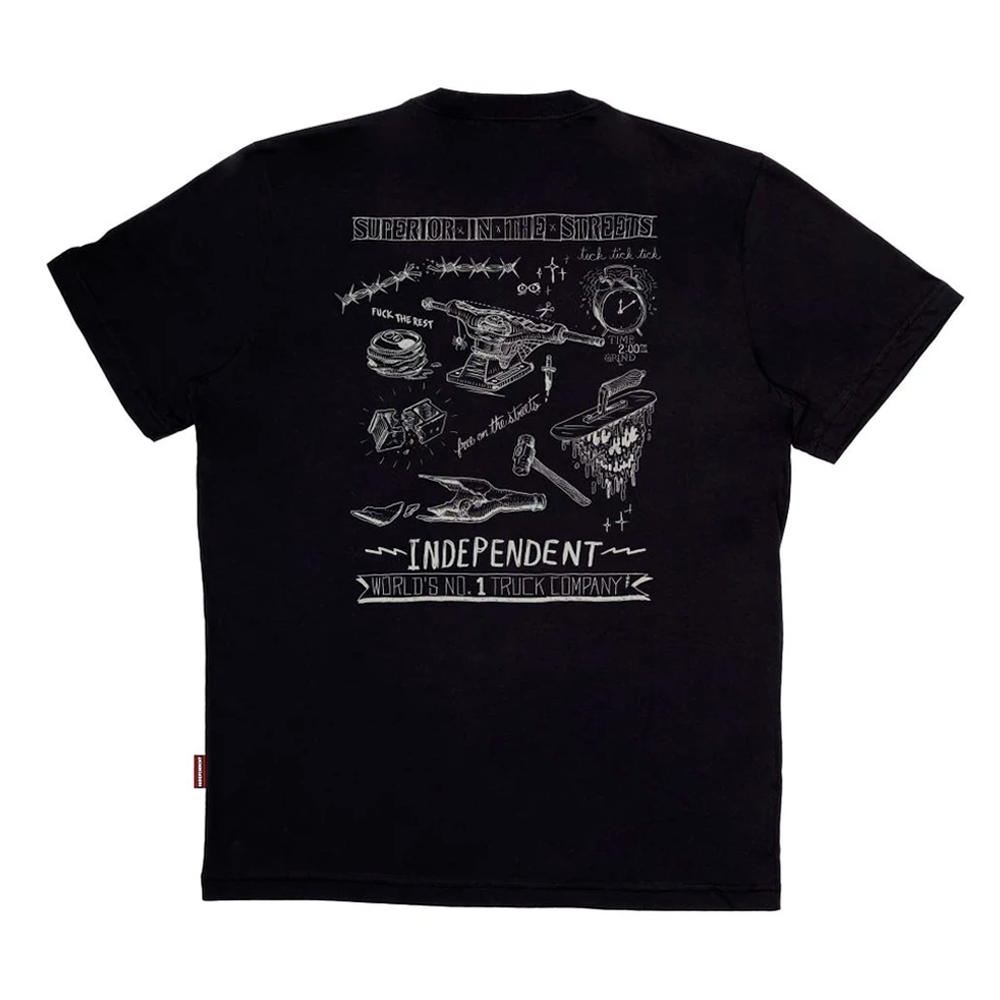 Camiseta Independent Bratrud Notebook Preto