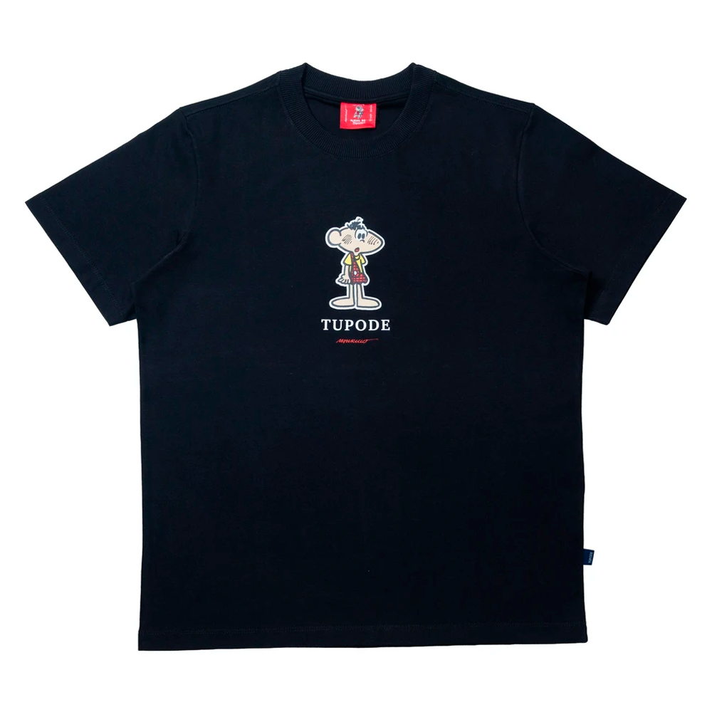 Camiseta Tupode Cascao Old Preto 2