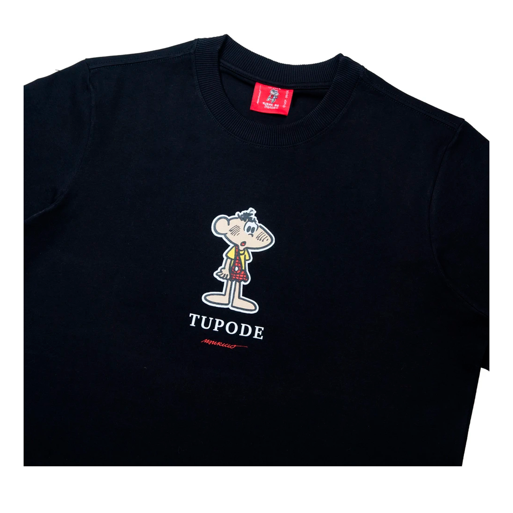 Camiseta Tupode Cascao Old Preto 2