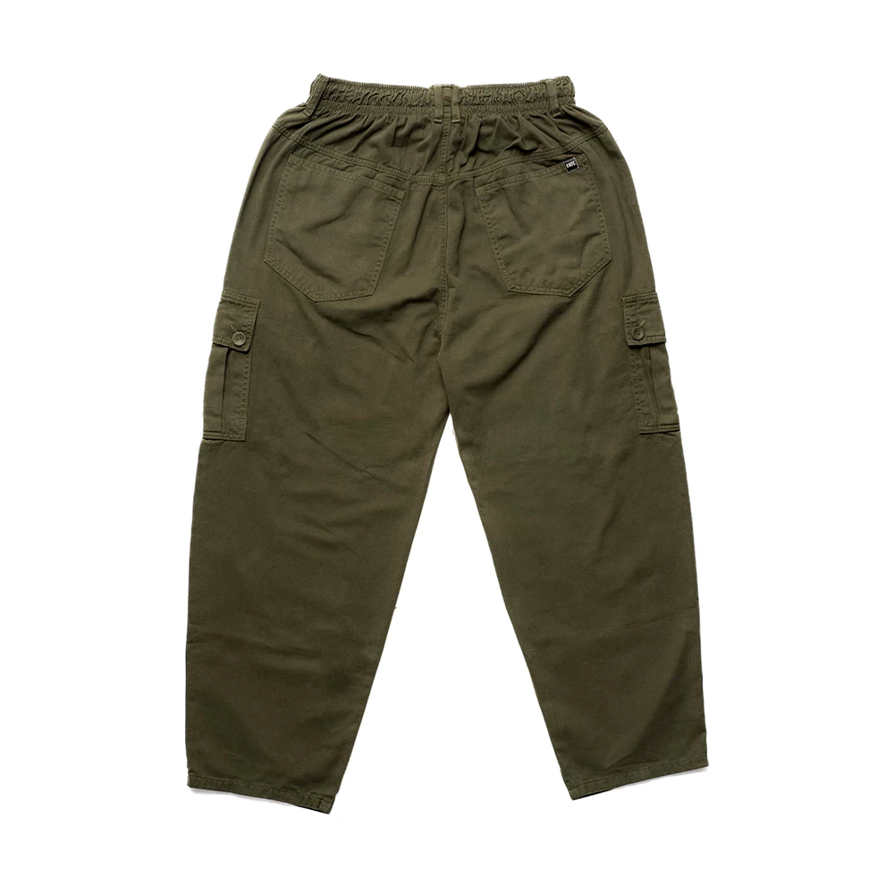 Calça Fate Cargo Robust Sarja Musgo