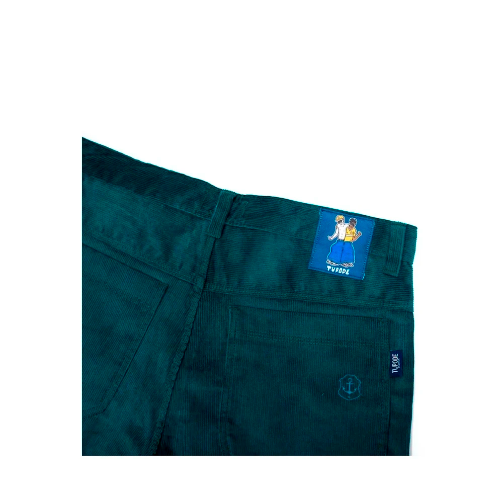 Bermuda Tupode OG Baggy Veludo Verde