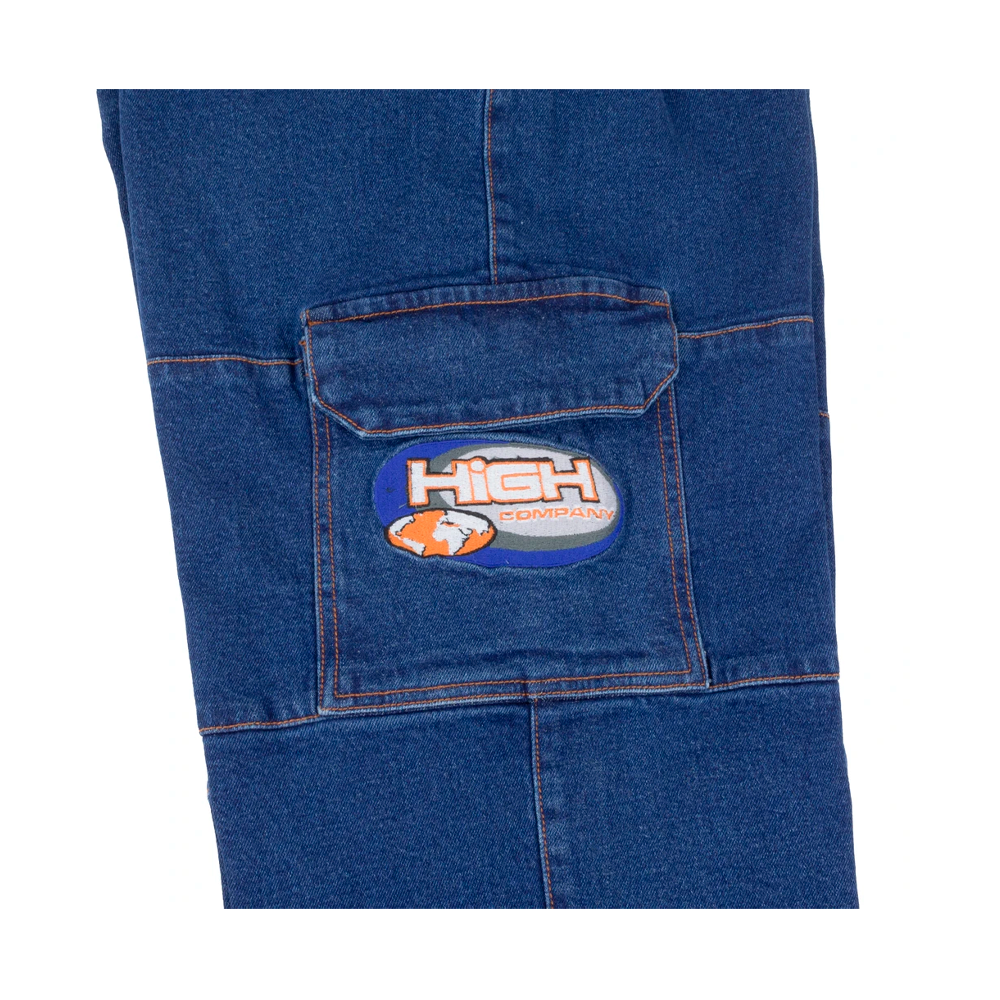 Calça High Jeans Planet Azul