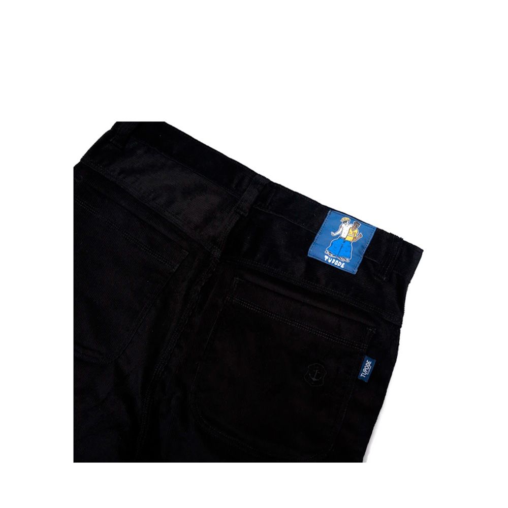 Bermuda Tupode OG Baggy Veludo Preto