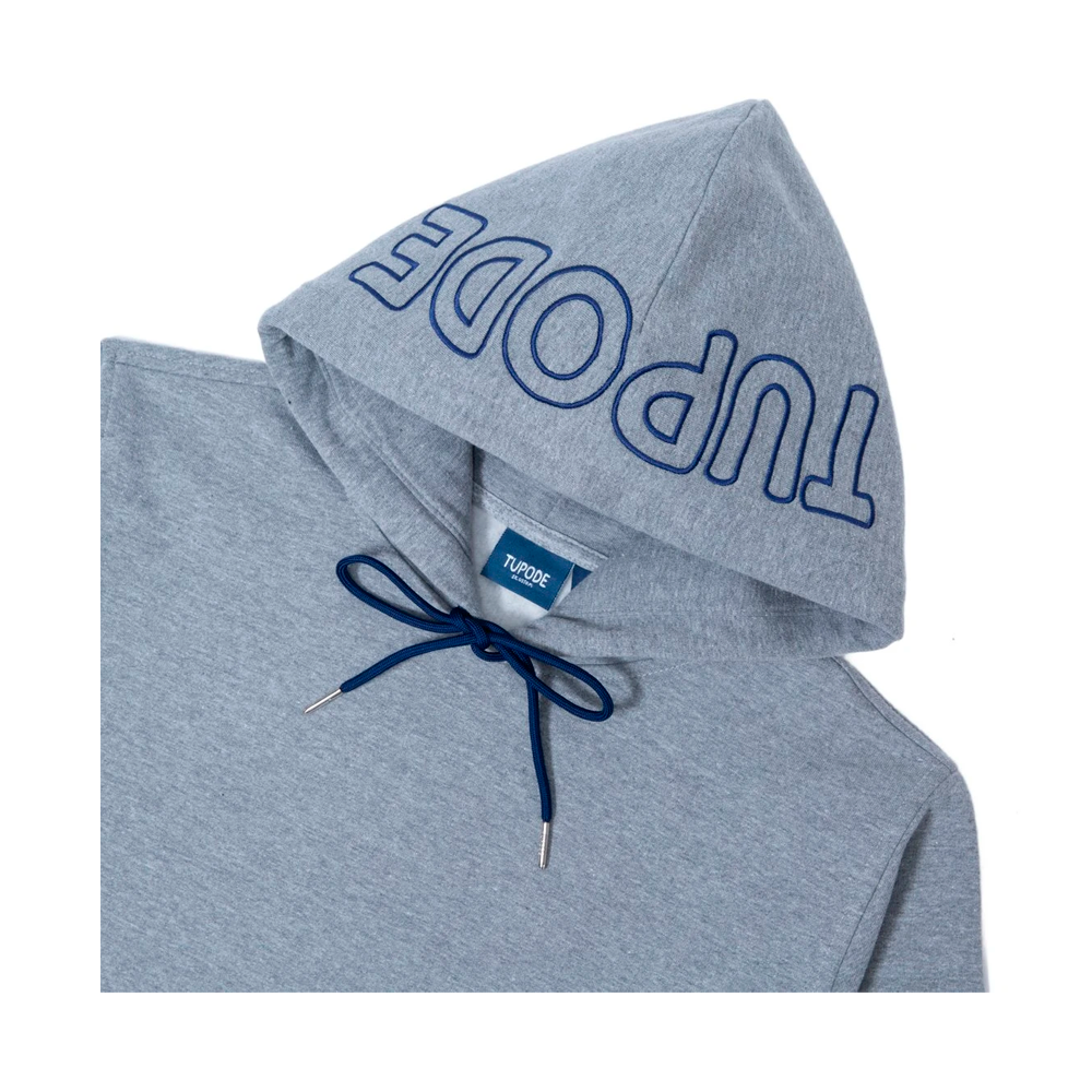 Moletom Tupode Logo Capuz Mescla