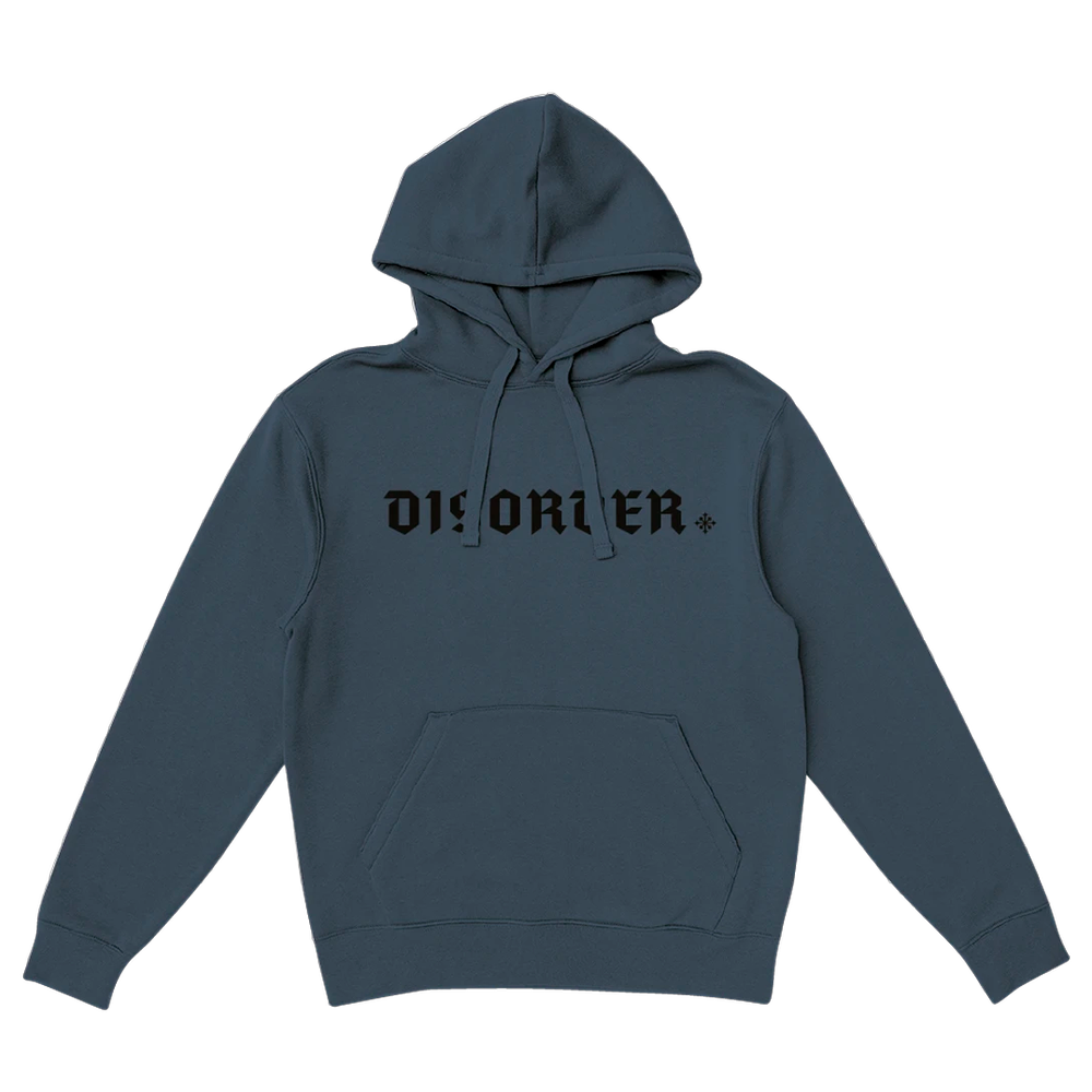 Moletom Disorder Wordmark Washed Blue