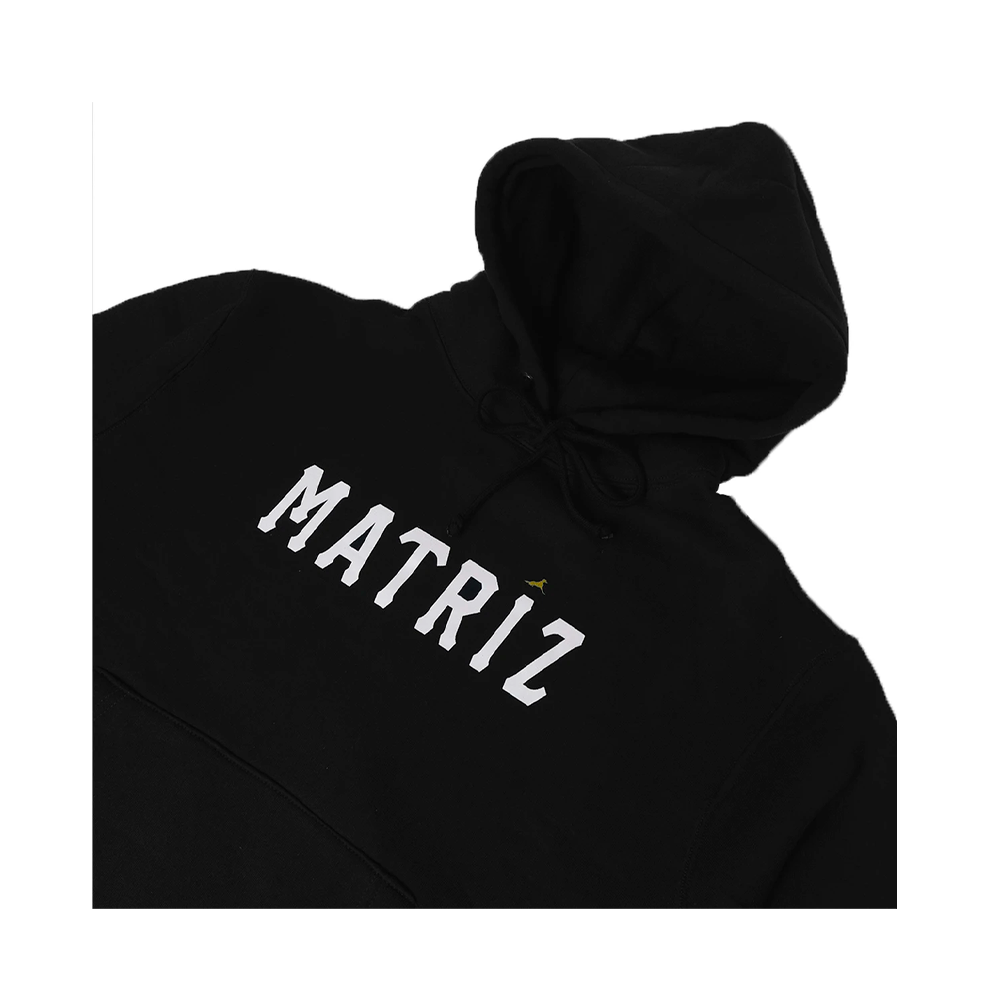 Moletom Matriz Canguru Script Preto