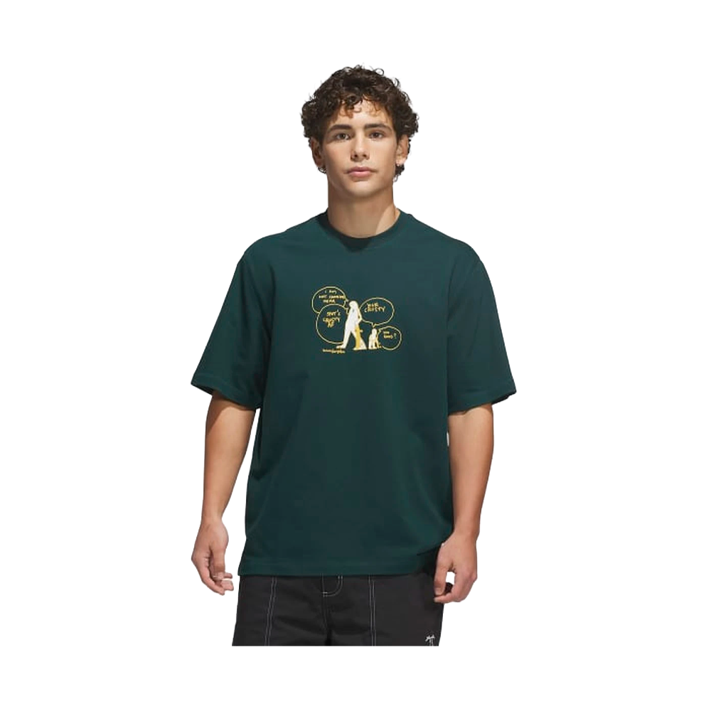 Camiseta Adidas Skateboarding x MarkGonzales Crusty Green