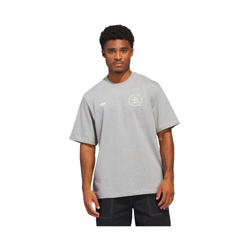 Camiseta Adidas Skateboarding Gonz Spot Grey