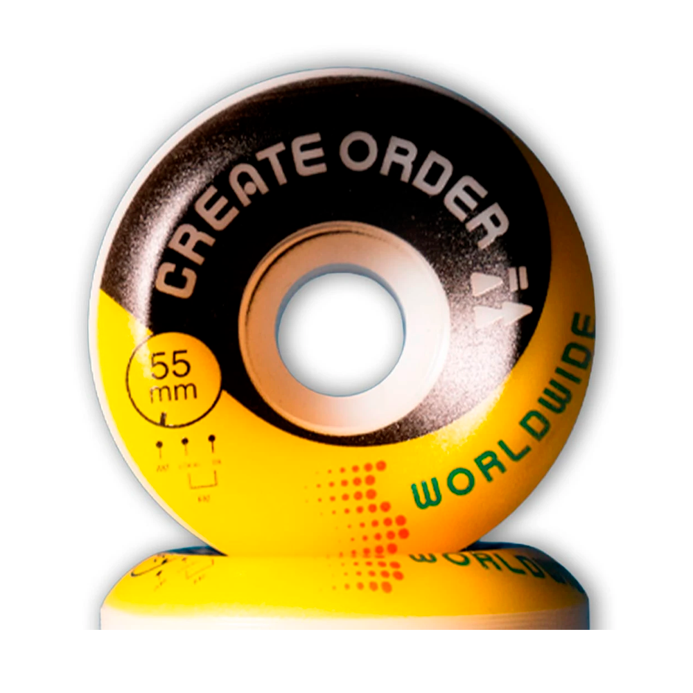 Roda Create Order Worldwide Conical 84B 55MM