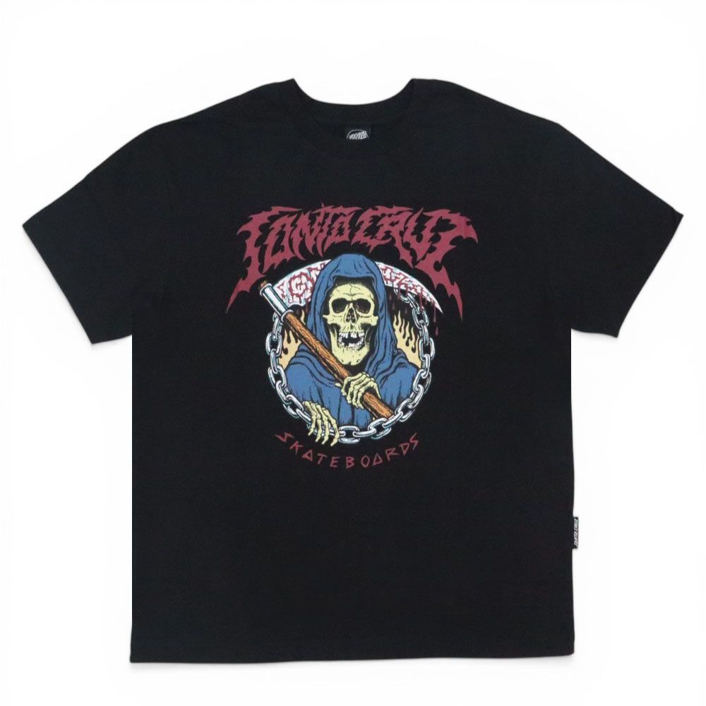 Camiseta Santa Cruz Boxy Out Of Time Black