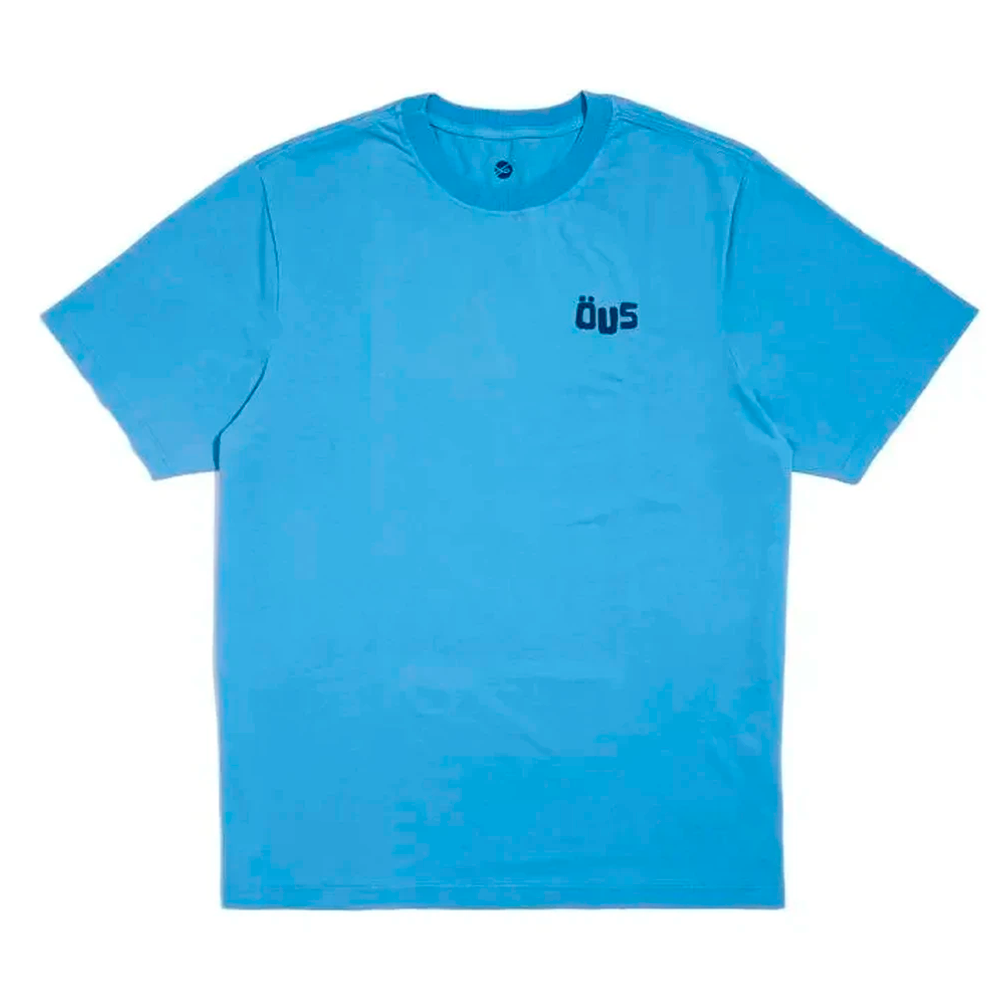 Camiseta Ous Heavy Vergonha Azul Claro
