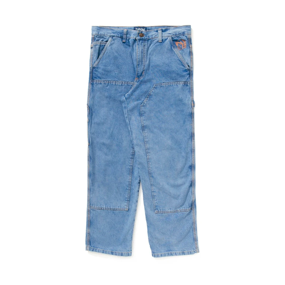 Calça Tupode Carpinteiro Double Knee Jeans Washed