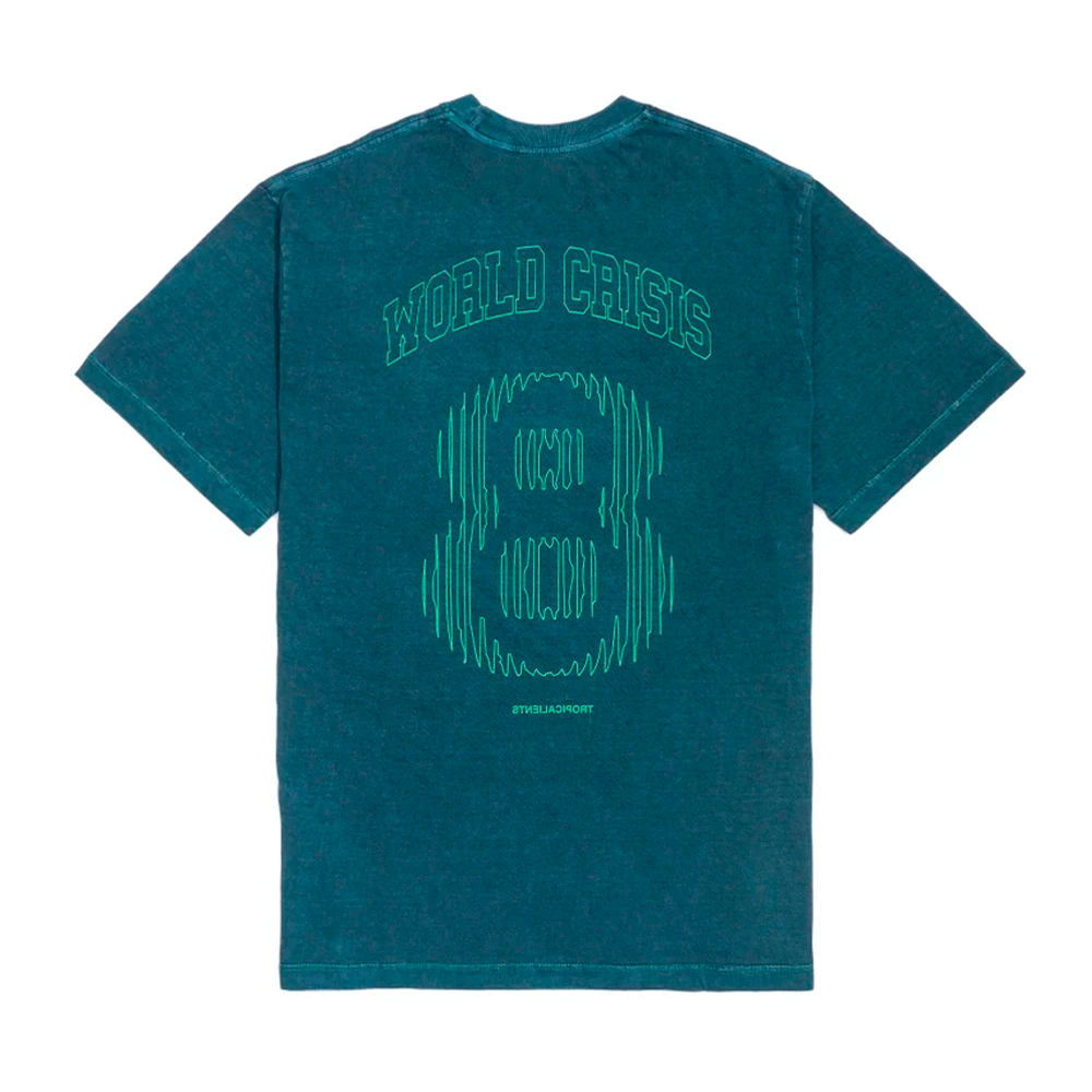 Camiseta Tropicalients Player Azul Petróleo