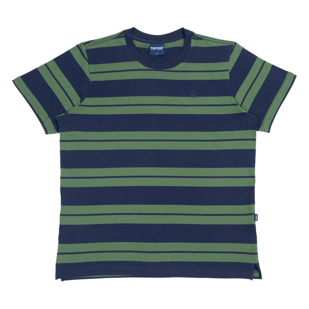 Camiseta Tupode Listrada Anc Azul