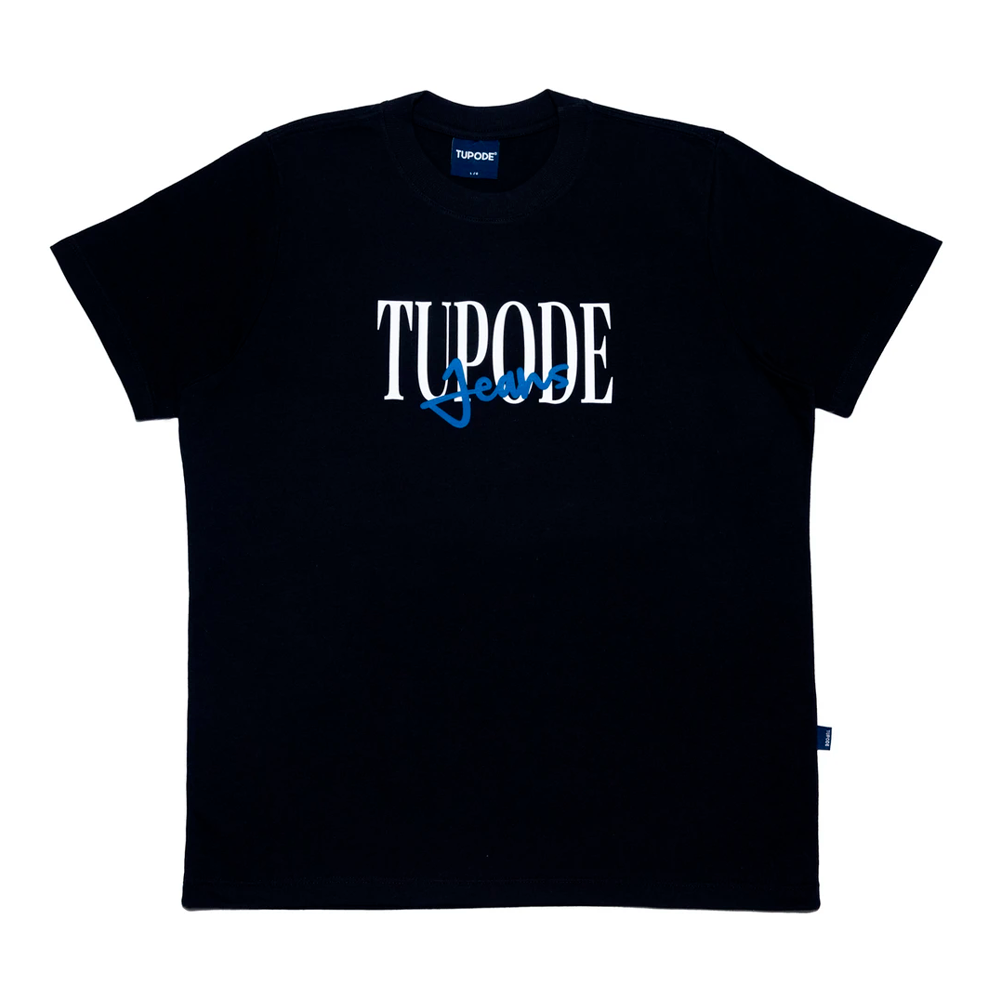 Camiseta Tupode Jeans Preto