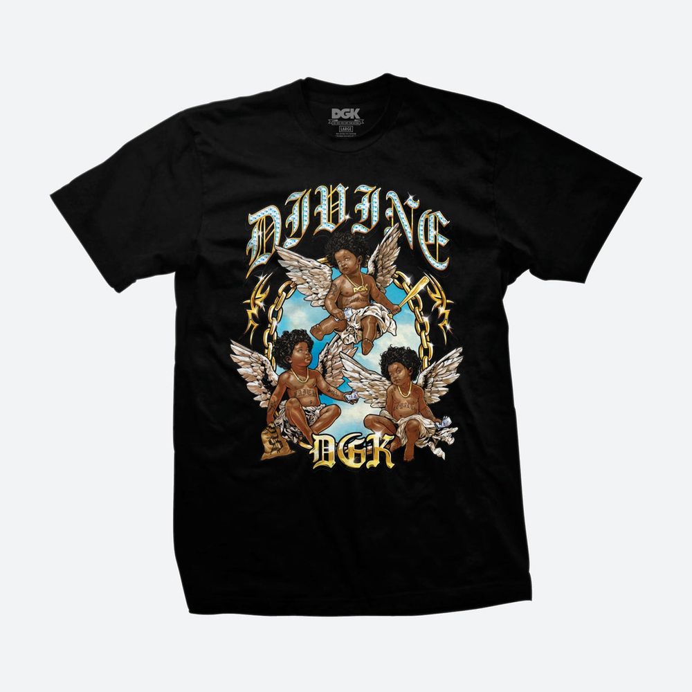 Camiseta DGK Wings Preto