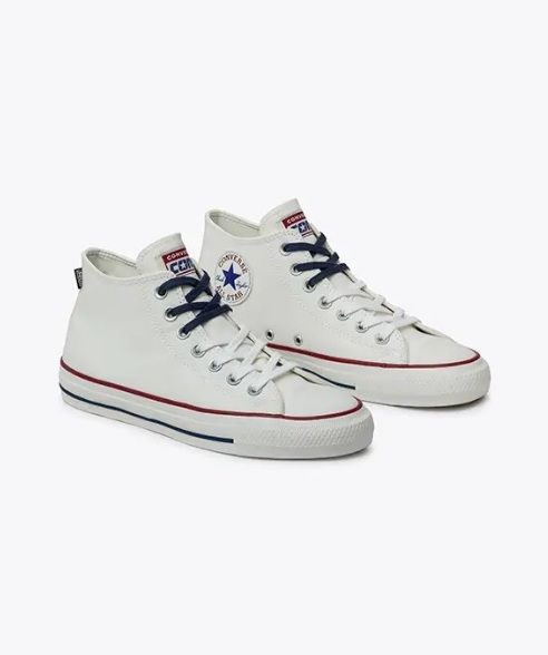 Tênis Converse Chuck Taylor All Star PRO (Cano Médio) Branco 