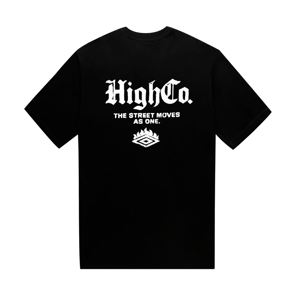 Camiseta High x Umbro Street Unit Black