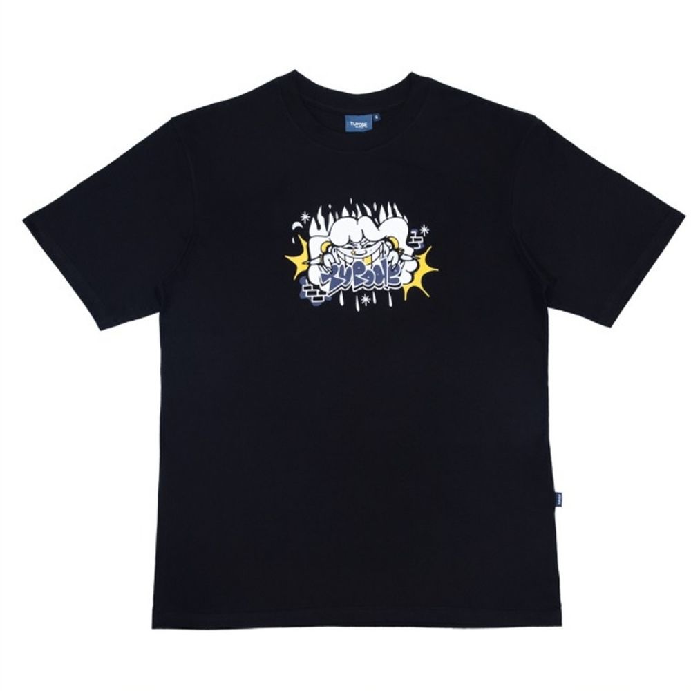 Camiseta Tupode Série Artista Baglady Preta