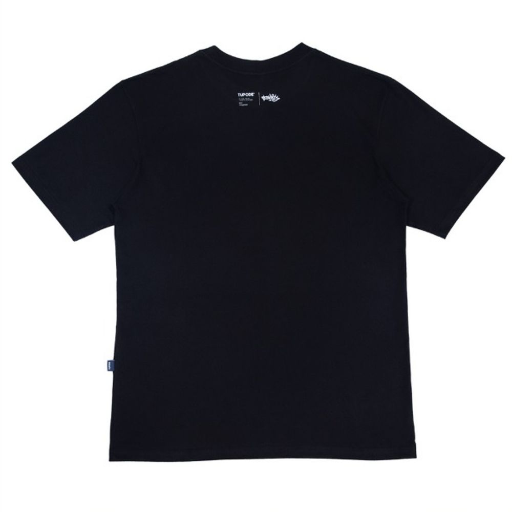 Camiseta Tupode Série Artista Baglady Preta