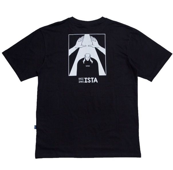 Camiseta Tupode Insista Video Preto 