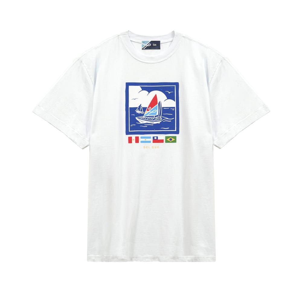 Camiseta Ous Del Sur Branco