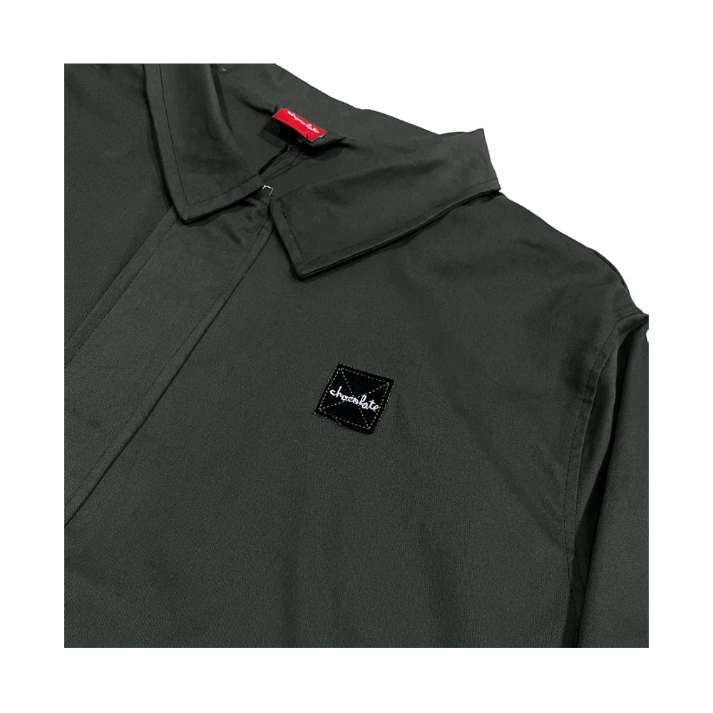Jaqueta Chocolate Leve Work Label Verde Oliva