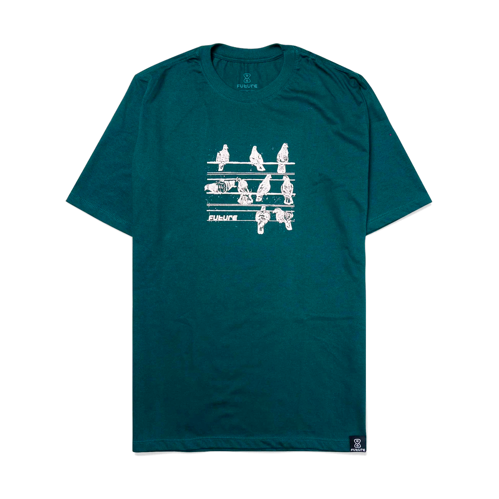 Camiseta Future Pigeons Verde