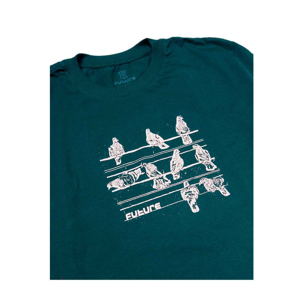 Camiseta Future Pigeons Verde