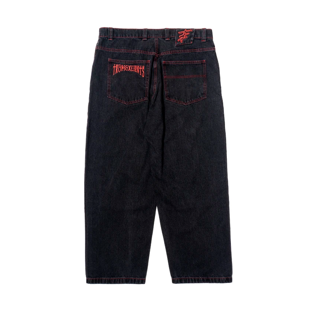 Calça Tropicalients Jeans Red Night Preto