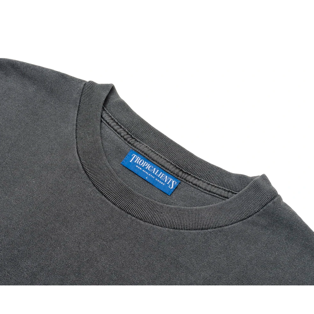 Camiseta Tropicalients Heavy Cotton Concrete Preto
