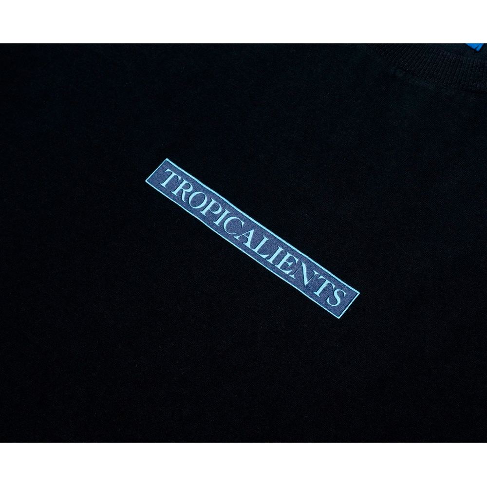 Camiseta Tropicalients Jelly Logo Preto