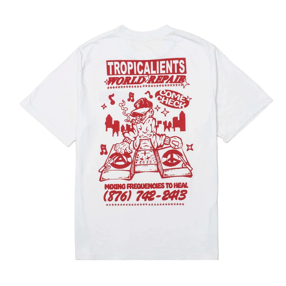Camiseta Tropicalients Service Branco